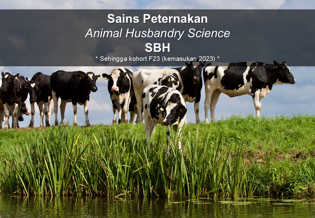 Bachelor of Applied Science (Animal Husbandry Science) with Honours (SBH)