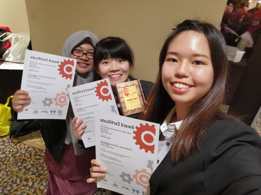 Pelajar Teknologi Pembangunan Produk (SBP) Menang Anugerah di InIIC Series 2/2019